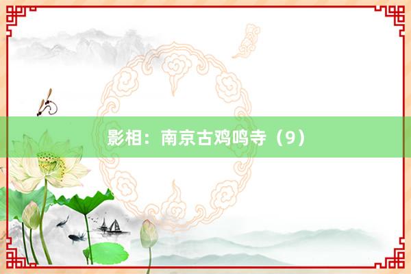 影相：南京古鸡鸣寺（9）